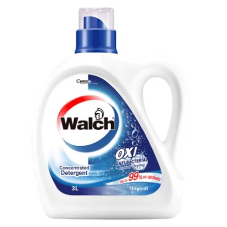 WALCH OXI CLEAN  ANTI-BACTERIAL CONCENTRATED DETERGENT ORIGINAL 3L