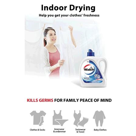 WALCH OXI CLEAN  ANTI-BACTERIAL CONCENTRATED DETERGENT ORIGINAL 3L