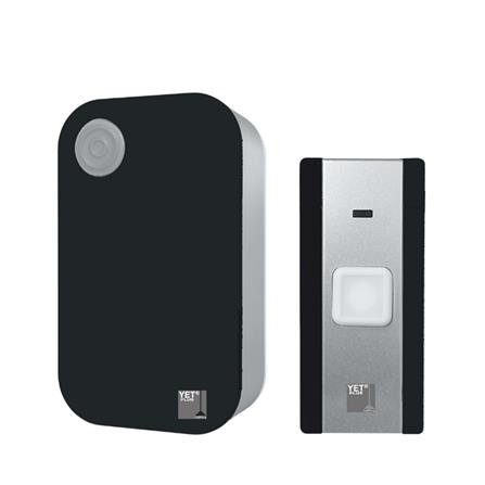 YETPLUS DIGITAL WIRELESS DOOR BELL A300 BLACK+SILVER