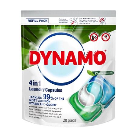 DYNAMO LAUNDRY CAPSULES REMOVER 20PCS REFILL
