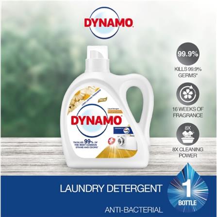 DYNAMO LAUNDRY DETERGENT CLEANER ANTIBACTERIAL 2.5KG