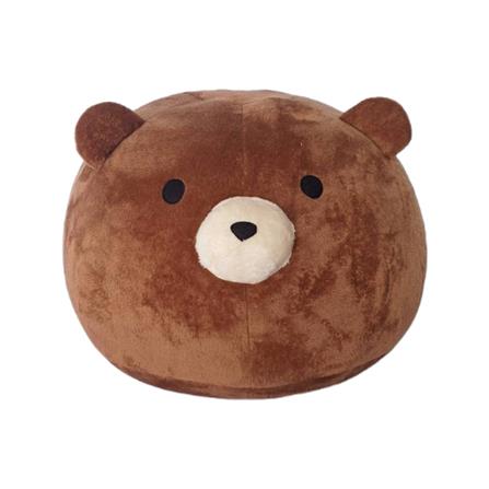 HOME LIVING STYLE BEAN BAG LITTLE BEAR 22X22INCH BROWN