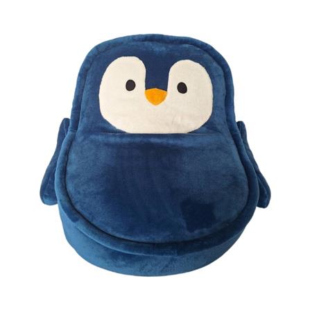 HOME LIVING STYLE BEAN BAG LITTLE PENGUIN 22X24INCH BLUE