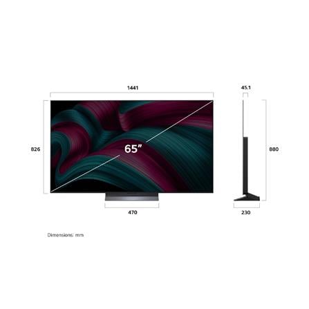 LG OLED65C5PSA.ATS 65-INCH 4K C5 SERIES OLED EVO AI SMART TV