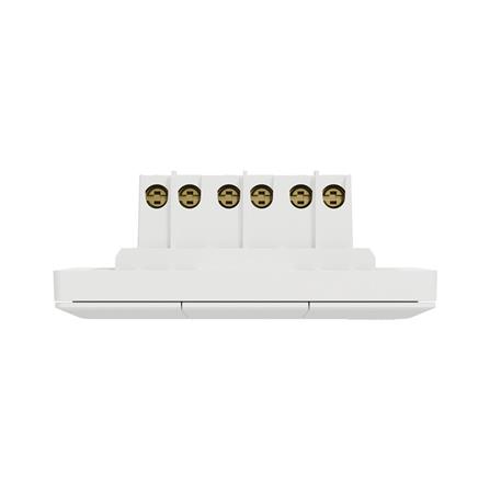 VIVACE E 10A 3 GANG 1 WAY SWITCH KBN33_1_WE_G11 WHITE