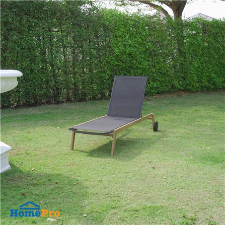 SUN LOUNGER BENETTA SERENITY BLACK [EXCLUSIVE FROM HOMEPRO THAILAND]