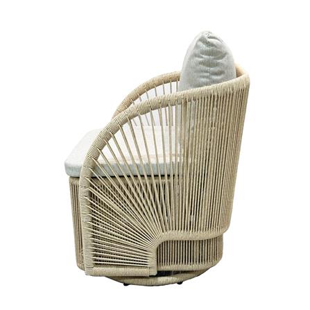 LEISURE CHAIR BENETTA NATURAL BROWN [EXCLUSIVE FROM HOMEPRO THAILAND]