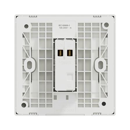 VIVACE E 10A 1 GANG BELL PRESS SWITCH KBN31BP_WE_G11 WHITE