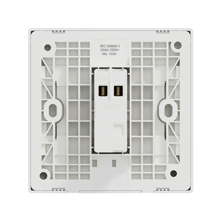 VIVACE E 10A 1 GANG 1 WAY SWITCH KBN31_1_WE_G11 WHITE