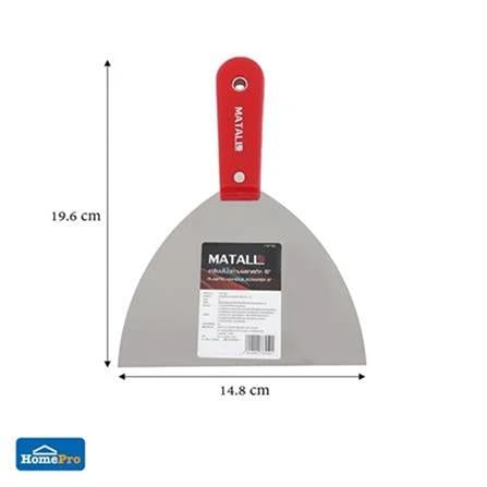 MATALL 6" PLASTIC HANDLE SCRAPER