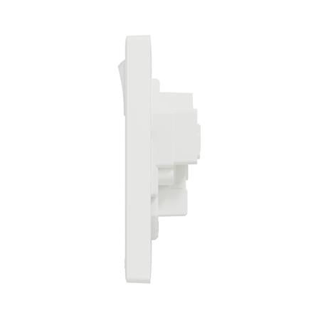 VIVACE E 13A 1 GANG SWITCH SOCKET KBN15_WE_G11 WHITE