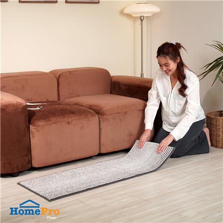 HOME LIVING STYLE RUG SERENE 45X120CM GRAY