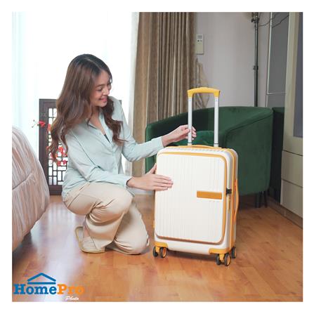 LUGGAGE 20IN AVENTRA VENICE WHITE [EXCLUSIVE FROM HOMEPRO THAILAND]