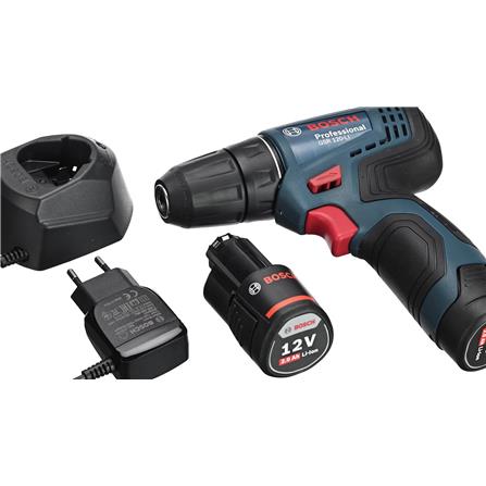 BOSCH 12V CORDLESS DRILL DRIVER GSR120-LI (2 X BATTERIES INCLUDED) 06019G80L0
