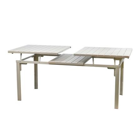 HDPE PATIO TABLE SPRING HARIS 180CM BEIGE [EXCLUSIVE FROM HOMEPRO THAILAND]