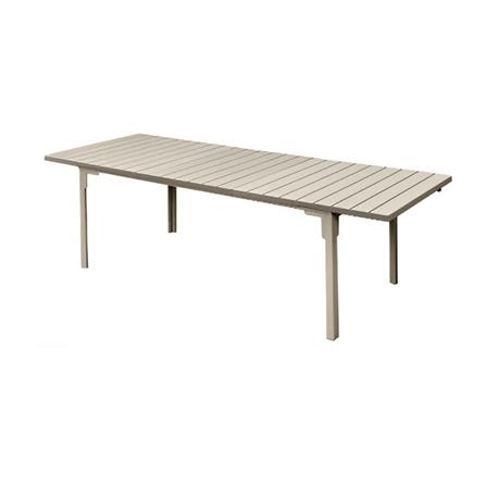HDPE PATIO TABLE SPRING HARIS 180CM BEIGE [EXCLUSIVE FROM HOMEPRO THAILAND]