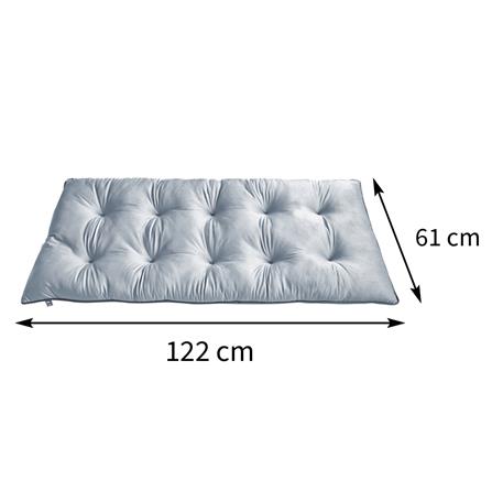 HLS CHAIR PAD LARGO 24X48 GRAY [EXCLUSIVE FROM HOMEPRO THAILAND]