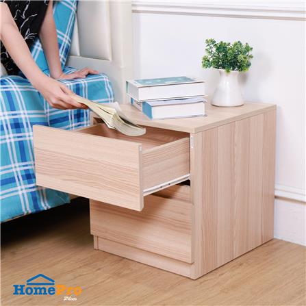 NIGHTSTAND FURDINI BRICK 40CM PINE OAK [EXCLUSIVE FROM HOMEPRO THAILAND]