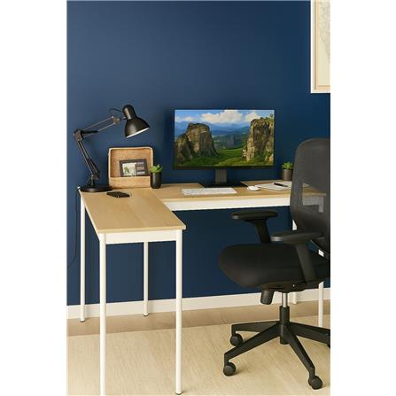 WORKING DESK L SHAPE OAK