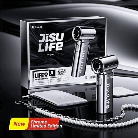 JISULIFE HANDHELD FAN LIFE9-CHROME