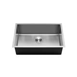 CABANA BUILT-IN NANOMAGMA STAINLESS STEEL SINK PAKCAGE CKS6407 1BOWL SILVER 75CM WITH PULL OUT TAP CB890SS
