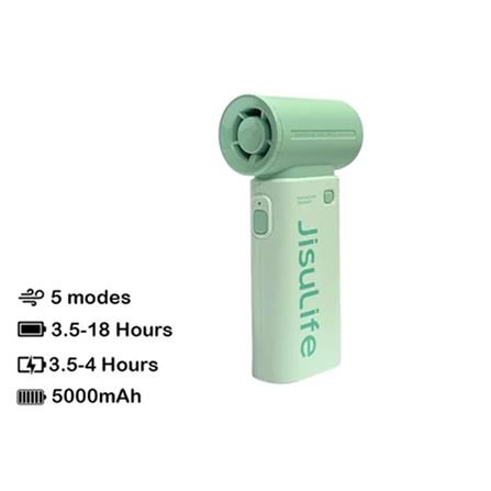 JISULIFE HANDHELD FAN LIFE9-GREEN