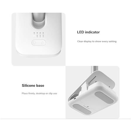 JISULIFE CLIP FAN LIFE7 FA13R WHITE