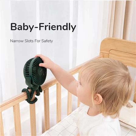 JISULIFE CLIP FAN LIFE1 FA24-GREEN