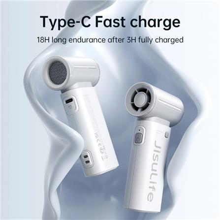 JISULIFE HANDHELD FAN LIFE9-GREY
