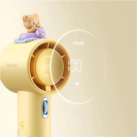 JISULIFE HANDHELD FAN PRO1 BUTTERBEAR YELLOW