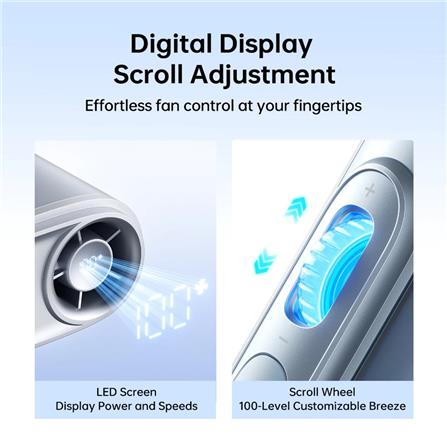 JISULIFE NECK FAN LIFE5-BLACK