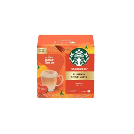 NESCAFE DOLCE GUSTO STARBUCKS CAPSULES PUMPKIN SPICE LATTE 12 CUPS