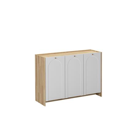 SIDEBOARD CABINET 1.2m ARCH HAZEL OAK