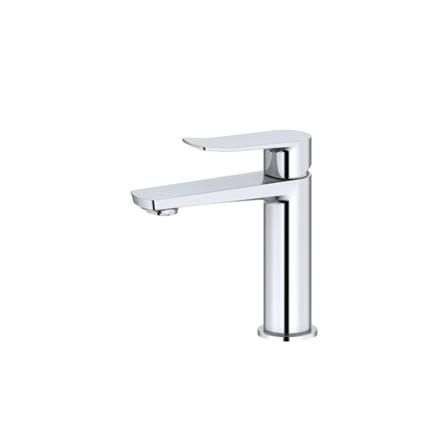 JOHNSON SUISSE LAZIO SINGLE LEVER 1/2" BASIN PILLAR TAP WBFA301689 CHROME