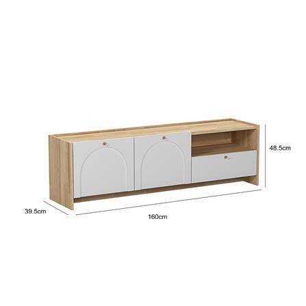 TV CABINET 1.6 ARCH HAZEL OAK