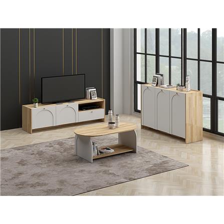 COFFEE TABLE ARCH HAZEL OAK