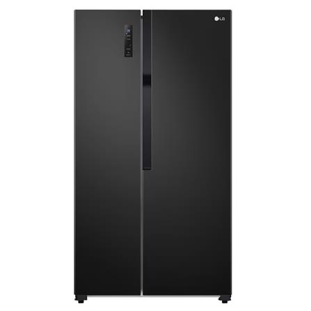 LG SIDE BY SIDE REFRIGERATOR GC-FB507PLAM 508L ESSENCE MATTE BLACK