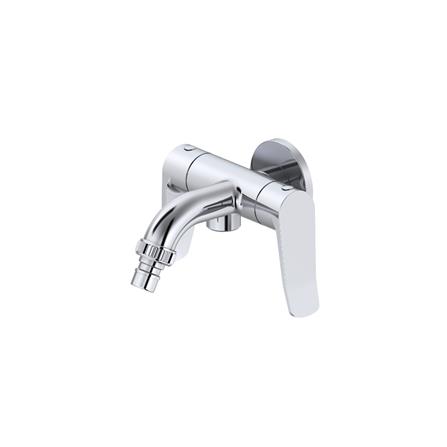 JOHNSON SUISSE LAZIO 1/2" 2-WAY BIB TAP WBFA301701 CHROME