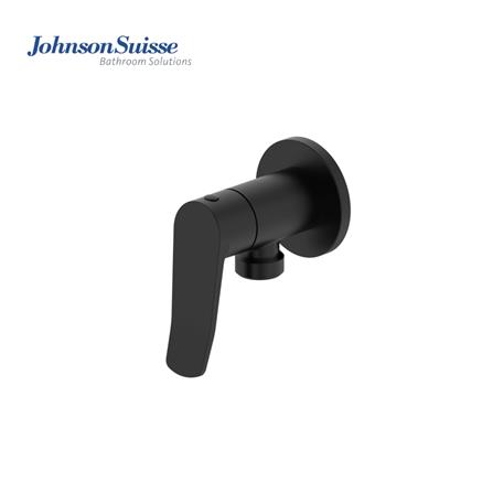 JOHNSON SUISSE LAZIO 1/2" ANGLE VALVE WBFA301702 BLACK