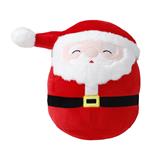 HOME LIVING STYLE CUSHION CHRISTMAS SANTA 30CM RED