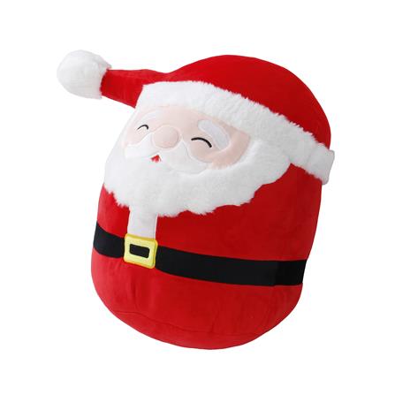 HOME LIVING STYLE CUSHION CHRISTMAS SANTA 30CM RED