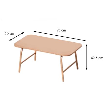 4-SEATER PATIO SET SPRING PIXXIE BRICK ORANGE/BEIGE