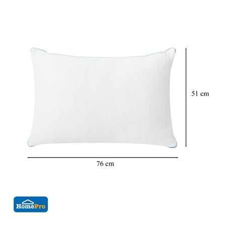 PILLOW HOME LIVING STYLE ADJUSTABLE TAYLOR 20X30IN WHITE [EXCLUSIVE FROM HOMEPRO THAILAND]