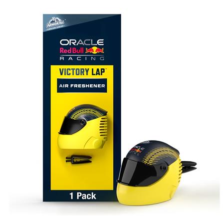 ARMOR ALL ORACLE RED BULL HELMET AIR FRESHENER - VICTORY LAP