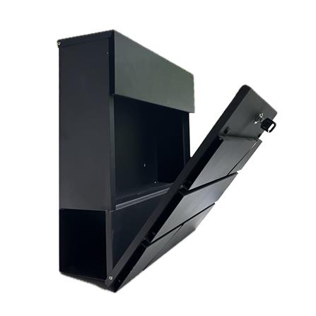 MAILBOX D MAIL BOX ARNO BLACK [EXCLUSIVE FROM HOMEPRO THAILAND]