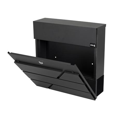 MAILBOX D MAIL BOX ARNO BLACK [EXCLUSIVE FROM HOMEPRO THAILAND]