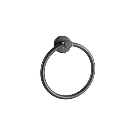 ROCCONI TOWEL RING RCN B5715 16.5CM MATTE BLACK