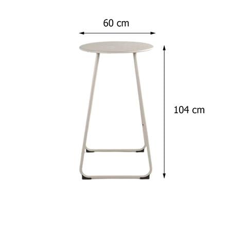 2-SEATER PATIO BISTRO SET SPRING NORA BEIGE [EXCLUSIVE FROM HOMEPRO THAILAND]