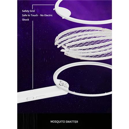 COSSY PLUS ELECTRIC MOSQUITO SWATTER ADVANCE MODEL (TYPE C CHARGER)-FOLDABLE