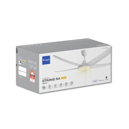 RIEGEN CEILING FAN RCF-STARKE54-5BL-MB 54-INCH MATTE BLACK